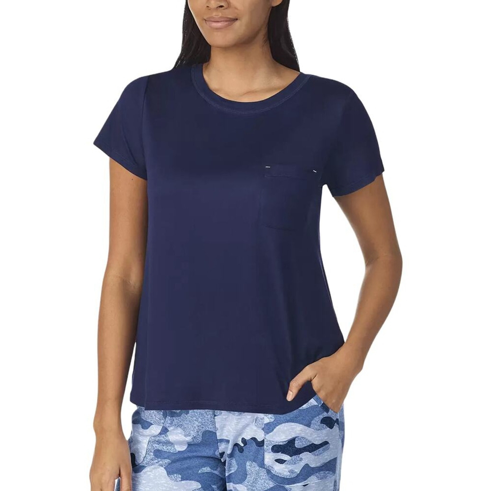 (NWOT) Jane and Bleecker Blue Pajama Top | Soft Pocket Sleep Tee – XS